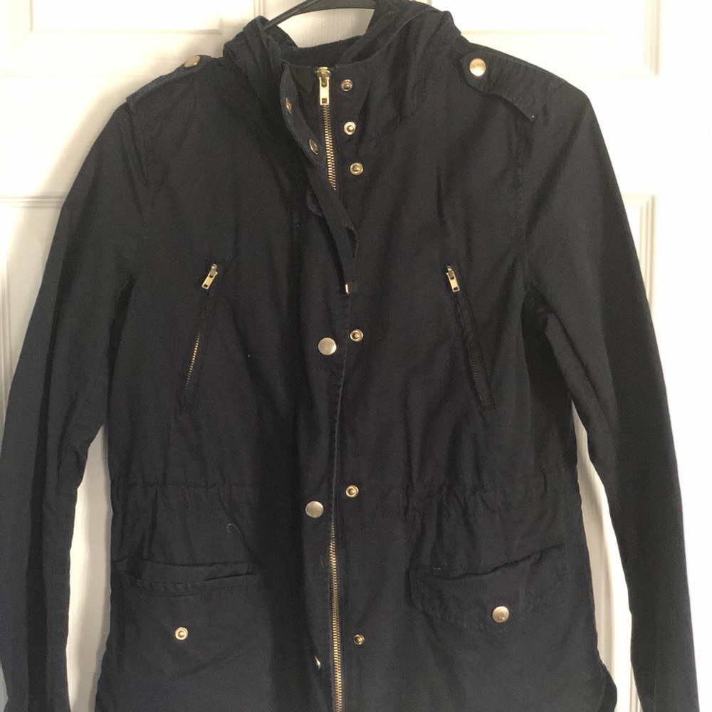 Black and blue jacket